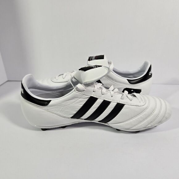 NEW Adidas Copa Mundial Cleats White Black Gold Leather Germany ID4050 Mens 12 main image 6
